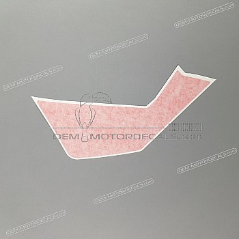 Side cowling decal, left side