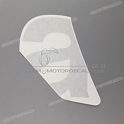 Side cowling decal, left side