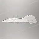 Belly pan decal, right side