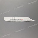 Tail cowl decal, right side