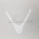Front cowling decal