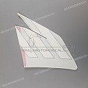 Side cowling decals set, right side