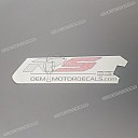 Side cowling decal, right side
