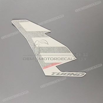 Side cowling decal, left side