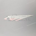 Tail cowl decal, left side