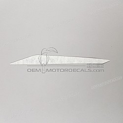 Adesivo posteriore coda carena, lato sinistro