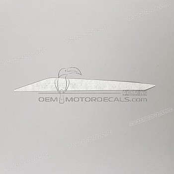 Tail cowl decal, left side