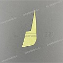 Side cowling decal, right side