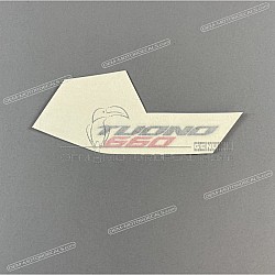 Autocollant carénage arrière queue, côté droit