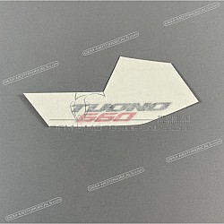 Autocollant carénage arrière queue, côté gauche