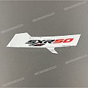 Sticker zijpaneel achter SXR 50, rechts