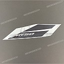 SXR Sport rear side fairing graphic, left side
