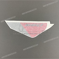 Front fender decal, left side