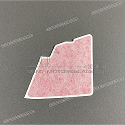 Side cowling decal, left side