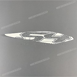 Autocollant carénage arrière queue, côté gauche