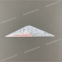 Front cowling decal, left side