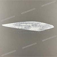 APRILIA Autocollant carénage arrière queue, côté gauche 2H004749