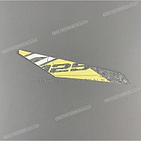 APRILIA Autocollant de garde-boue avant, côté droit 2H004753