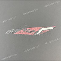 APRILIA Adesivo parafango anteriore, lato sinistro 2H004767