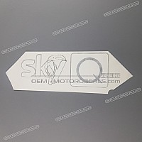 APRILIA Adesivo pannello laterale, lato sinistro 2H004876