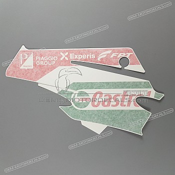 Bugverkleidung Aufkleber Satz, Linke Seite