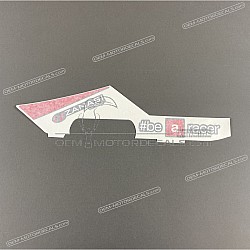 Autocollant carénage arrière queue, côté gauche