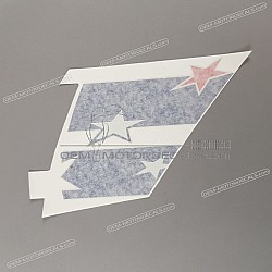 Side cowling decal, right side