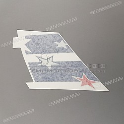 Side cowling decal, left side