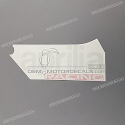 Belly pan decal, right side
