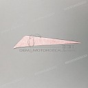 Tail cowl decal, left side
