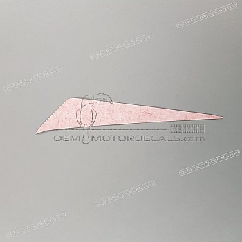 Heckverkleidung Aufkleber, Linke Seite