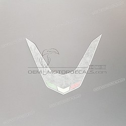 Autocollant de carénage supérieur avant