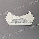 Pegatina para carenado frontal