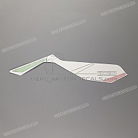 APRILIA Naklejka na dolną owiewkę, pług, lewa strona 2H005414