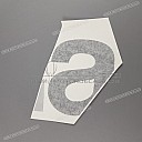 Side cowling decal, right side