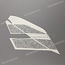 Side cowling decal, left side