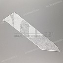 Frame cowling decal, left side