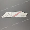Autocollant bas de carénage, côté gauche