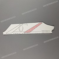 APRILIA Belly pan decal, left side 2H005448