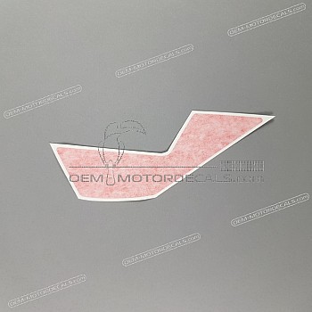 Side cowling decal, left side