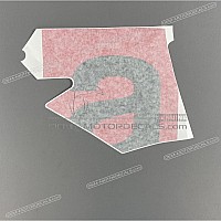 APRILIA Zijpaneel sticker, rechterkant 2H005532