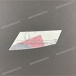 Naklejka na dolną owiewkę, pług, lewa strona