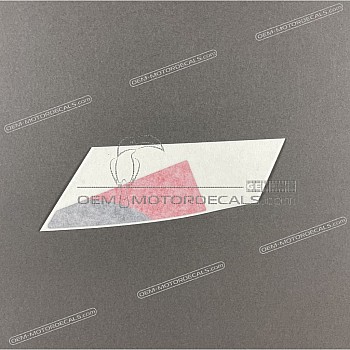 Naklejka na dolną owiewkę, pług, lewa strona