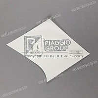 APRILIA Belly pan decal, right side 2H005536