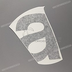 Side cowling decal, left side