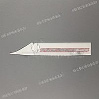 APRILIA Heckverkleidung Aufkleber, Linke Seite 2H005598