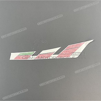 Adesivo serbatoio, lato sinistro