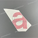 Side cowling decal, left side