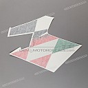 Side cowling decal, left side