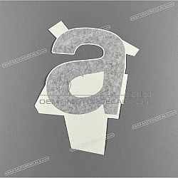 Side cowling decal, right side